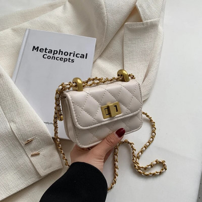 Luksuskaubamärgiga mini Crossbody kotid naistele Moedisaineri kaubamärgiga mündikotid ja käekotid Pu nahast õlakott