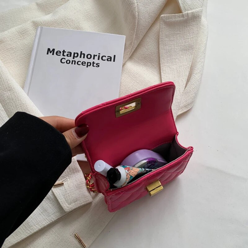 Luksuskaubamärgiga mini Crossbody kotid naistele Moedisaineri kaubamärgiga mündikotid ja käekotid Pu nahast õlakott