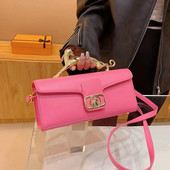 Rankinė Aukštos kokybės krepšiai Replika Mini krepšys kryžminio peties dirželis, odinis animacinių filmų viršutinė rankena, moteriška originali prabanga, naujas krepšys