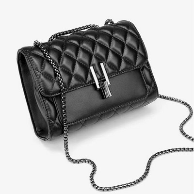 Fashion Bag 2023 Νέα γυναικεία αλυσίδα Τσάντες Τσάντες Crossbody Δερμάτινη τσάντα ώμου Γυναικεία Μικρή τετράγωνη τσάντα γυναικεία πορτοφόλι πολυτελείας