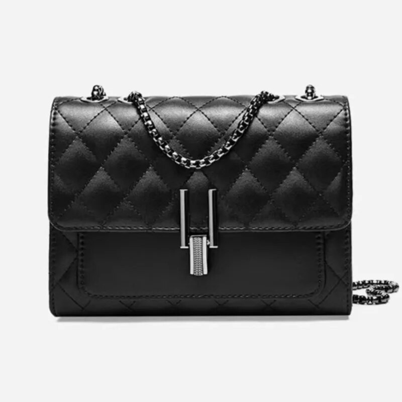 Fashion Bag 2023 Νέα γυναικεία αλυσίδα Τσάντες Τσάντες Crossbody Δερμάτινη τσάντα ώμου Γυναικεία Μικρή τετράγωνη τσάντα γυναικεία πορτοφόλι πολυτελείας