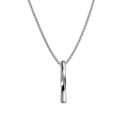 2023 Ζεστό κλασικό μενταγιόν κολιέ ανδρικό απλό κολιέ από ανοξείδωτο ατσάλι με αλυσίδα για άντρες Δώρο κοσμήματος