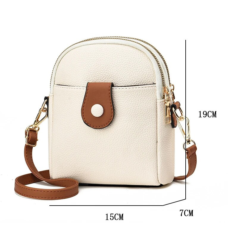 Madingi Minkšta PU oda Moteriški pečių krepšiai Moteriški Krepšiai Moterims Satchel Maži Messenger Krepšiai Šoniniai Krepšiai Piniginės Rankinės Tote