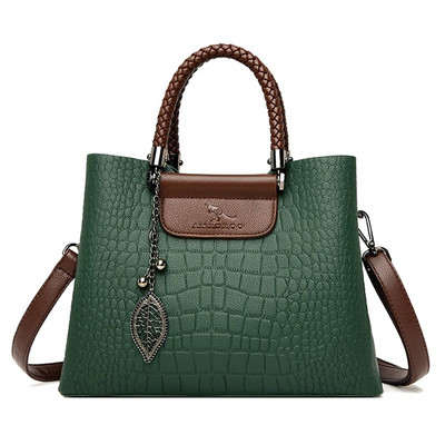 Brand 3 Layers Alligator Crossbody kott naistele Naiste õlakott Luksuslikud disainiga naiste käekotid