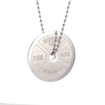 Domineeriv lahe hantli ripats Kaelakee Kangi Fitness Ripats Meeste ja naiste Jõusaali Vabaaja Spordi Ehted