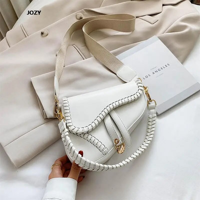 2023. aasta uus suvine lihtne moodne sadula õlakotid Luksuslikud disainer klassikalised Crossbody vabaaja vintage nahast käekotid naistele