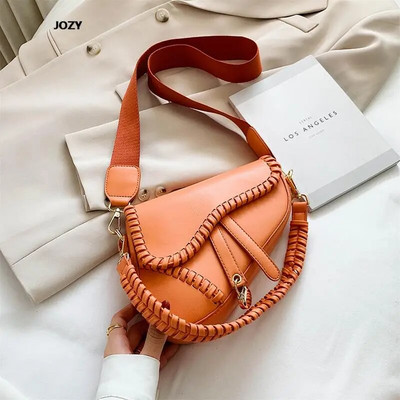 2023. aasta uus suvine lihtne moodne sadula õlakotid Luksuslikud disainer klassikalised Crossbody vabaaja vintage nahast käekotid naistele