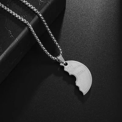 Privjesak za bučicu od titanijskog čelika Oprema za fitness u teretani Ogrlica s utegom Dominantni mišićavi muškarci Fitness Sportski nakit za slobodno vrijeme