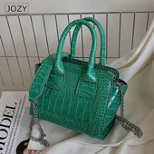 Mini ketiga krokodillimustriga naiste õlakotid 2023. aasta moodne PU-nahast kaubamärk Deginer Crossbody kott Naiste käekottide kandikud