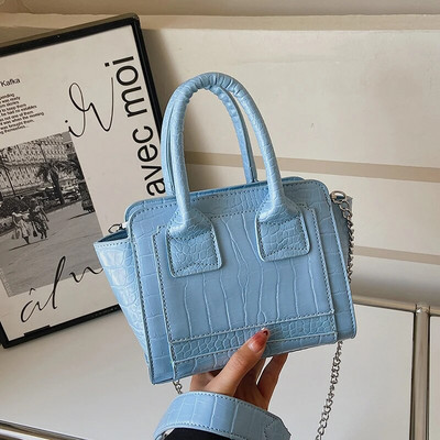 Mini ketiga krokodillimustriga naiste õlakotid 2023. aasta moodne PU-nahast kaubamärk Deginer Crossbody kott Naiste käekottide kandikud