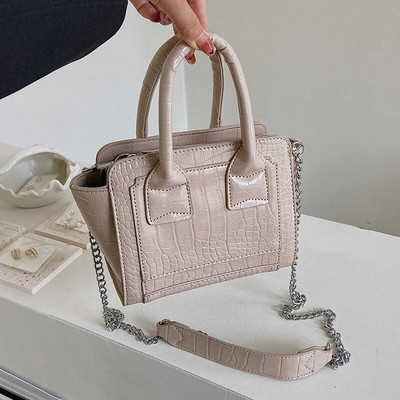 Mini ketiga krokodillimustriga naiste õlakotid 2023. aasta moodne PU-nahast kaubamärk Deginer Crossbody kott Naiste käekottide kandikud