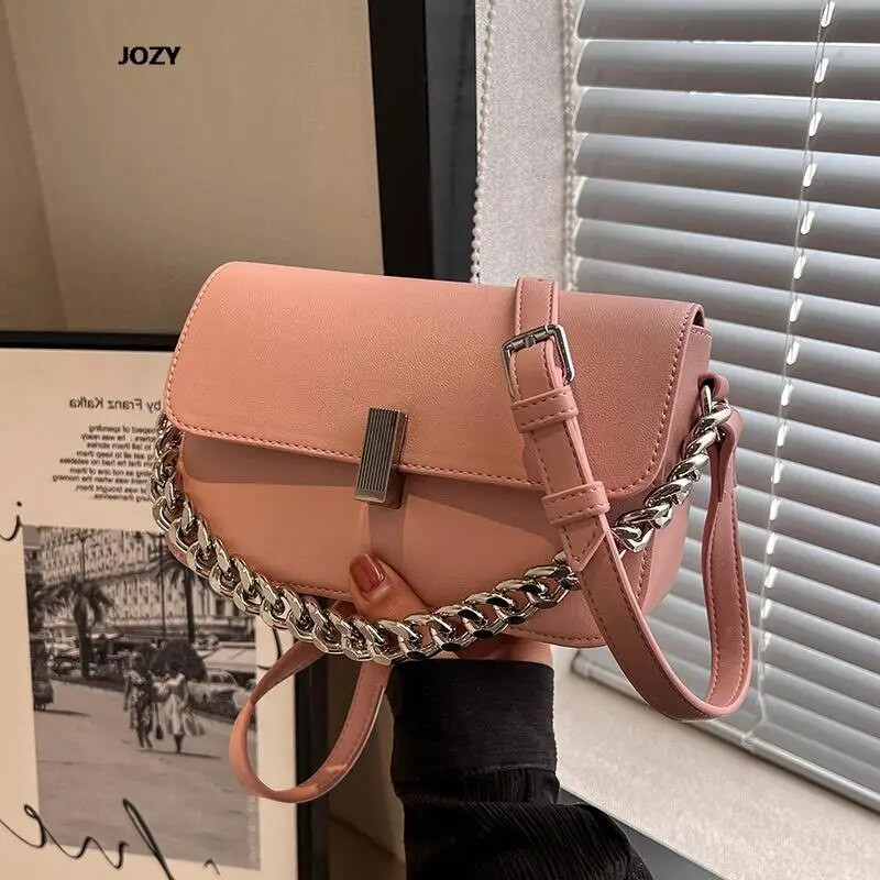 Πολύχρωμες τσάντες ώμου πολυτελούς σχεδίου για γυναίκες Νέα δερμάτινη τσάντα 2023 υψηλής ποιότητας μόδας χιαστί για το καλοκαίρι