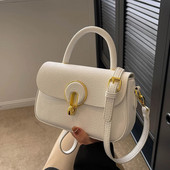 Klassikaline ja lihtsa stiiliga täisnahast käekott Luksusliku disainiga uus mitmekülgne Crossbody kott suvine vabaaja trendikas naiste õlg