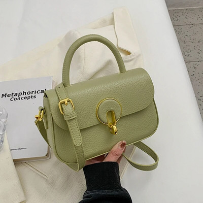 Klassikaline ja lihtsa stiiliga täisnahast käekott Luksusliku disainiga uus mitmekülgne Crossbody kott suvine vabaaja trendikas naiste õlg