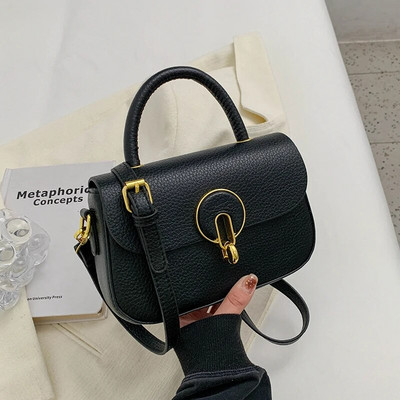 Klassikaline ja lihtsa stiiliga täisnahast käekott Luksusliku disainiga uus mitmekülgne Crossbody kott suvine vabaaja trendikas naiste õlg