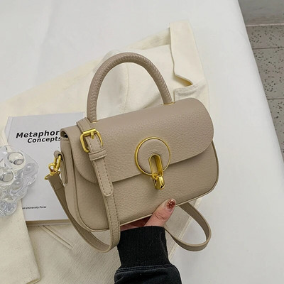 Klassikaline ja lihtsa stiiliga täisnahast käekott Luksusliku disainiga uus mitmekülgne Crossbody kott suvine vabaaja trendikas naiste õlg