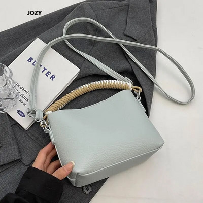 Bucket Crossbody Bag Casual Classic Moterims Paprastas Stilius Prabangus Dizaineris Nauja Universali rankinė 2023 Vasaros Daugiaspalvė Pečiai