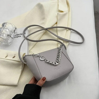 Kryžminiai krepšiai moterims Prabangus dizaineris 2023 m. vasaros mados grandinėlės rankinės Naujos madingos mažos moteriškos piniginės odinės mielos