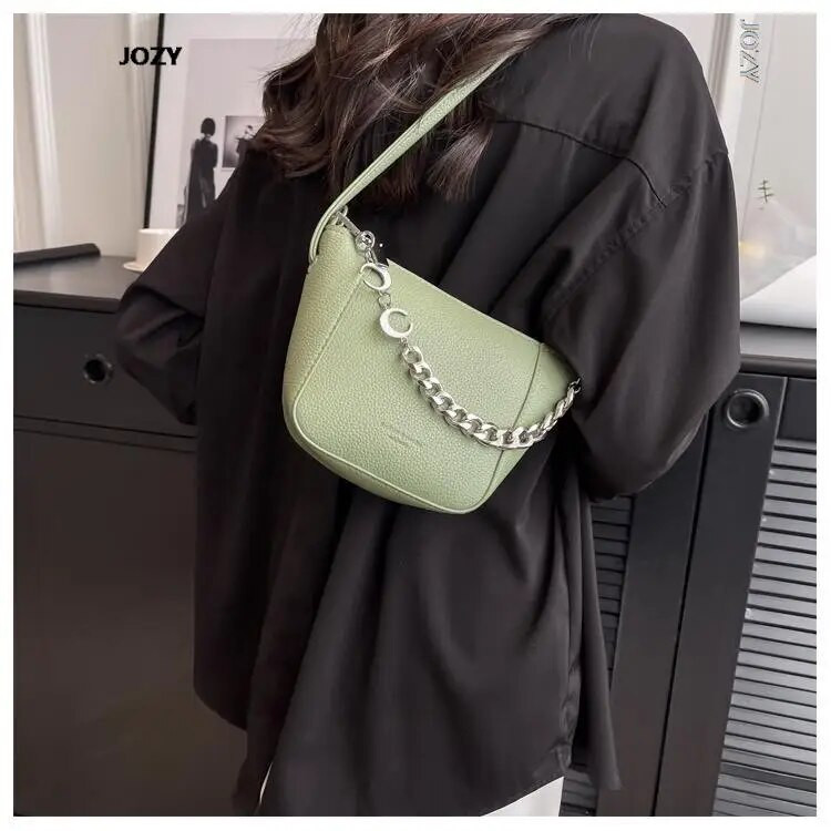 Kryžminiai krepšiai moterims Prabangus dizaineris 2023 m. vasaros mados grandinėlės rankinės Naujos madingos mažos moteriškos piniginės odinės mielos