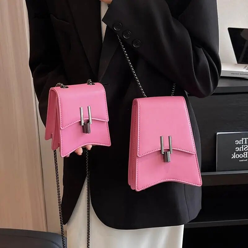 Laisvalaikio mados naujas mobilusis telefonas Mini Crossbody Krepšys Vasarinis Naujas Prabangus Dizainas Grandininis krepšys per petį 2023 Paprasto stiliaus piniginė moterims