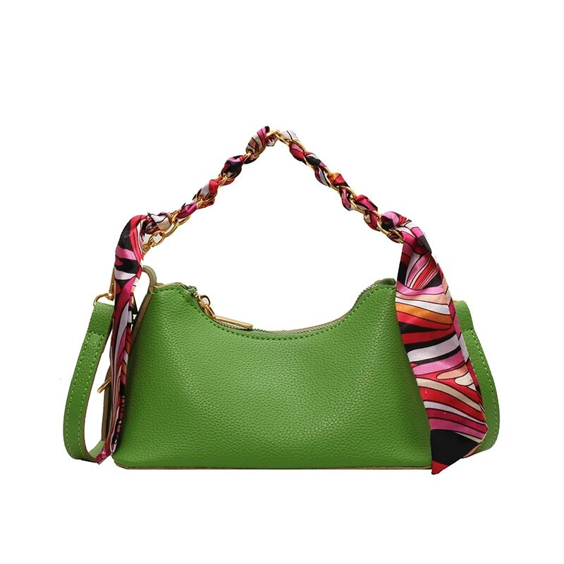 2023 Νέες ευέλικτες τσάντες χιαστί σχεδιαστής πολυτελείας καλοκαιρινής μόδας Casual πολύχρωμες τσάντες ώμου Half-moon για γυναίκες
