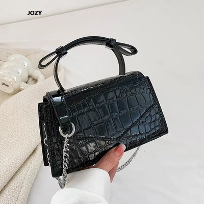 2023 Νέες τσάντες ώμου με αλυσίδα μόδας Σχεδιαστής πολυτελείας για γυναίκες, δερμάτινο χιαστί πολύχρωμο χιαστί πολύχρωμες, καθημερινές τσάντες Y2k