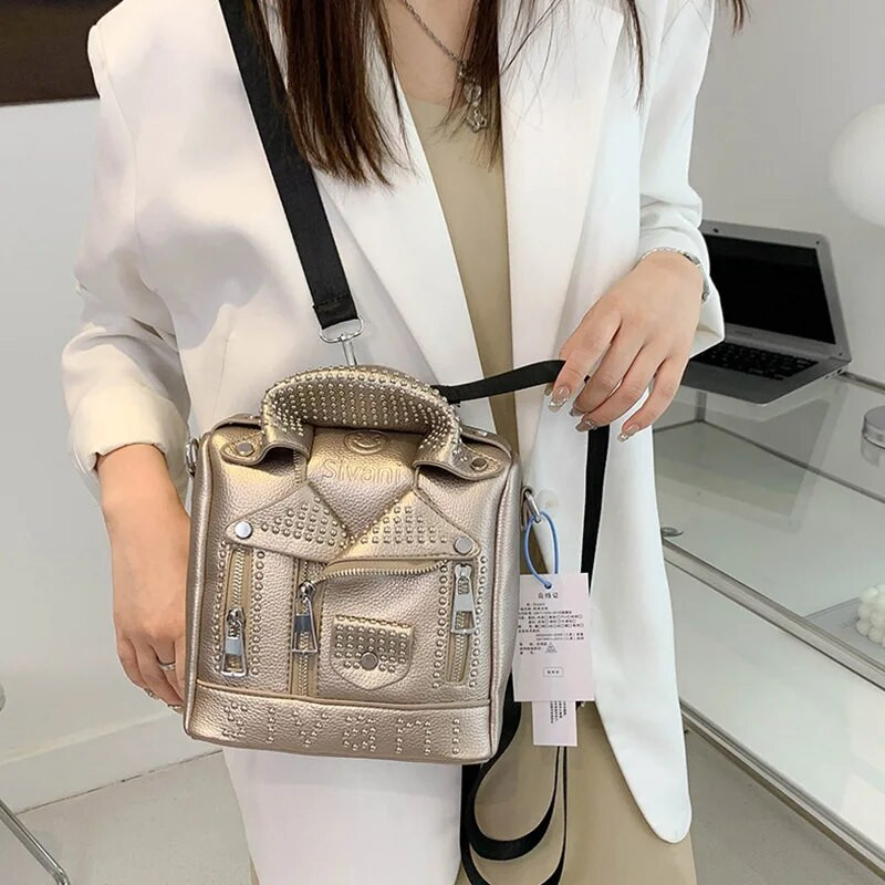 Moodne jakk Disain Õlakotid Need Riided Kuju Naiste Käekott Brändi Disainer Lady Crossbody Bag Luksuslik Väike seljakott