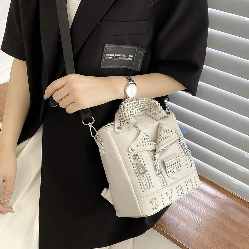 Moodne jakk Disain Õlakotid Need Riided Kuju Naiste Käekott Brändi Disainer Lady Crossbody Bag Luksuslik Väike seljakott