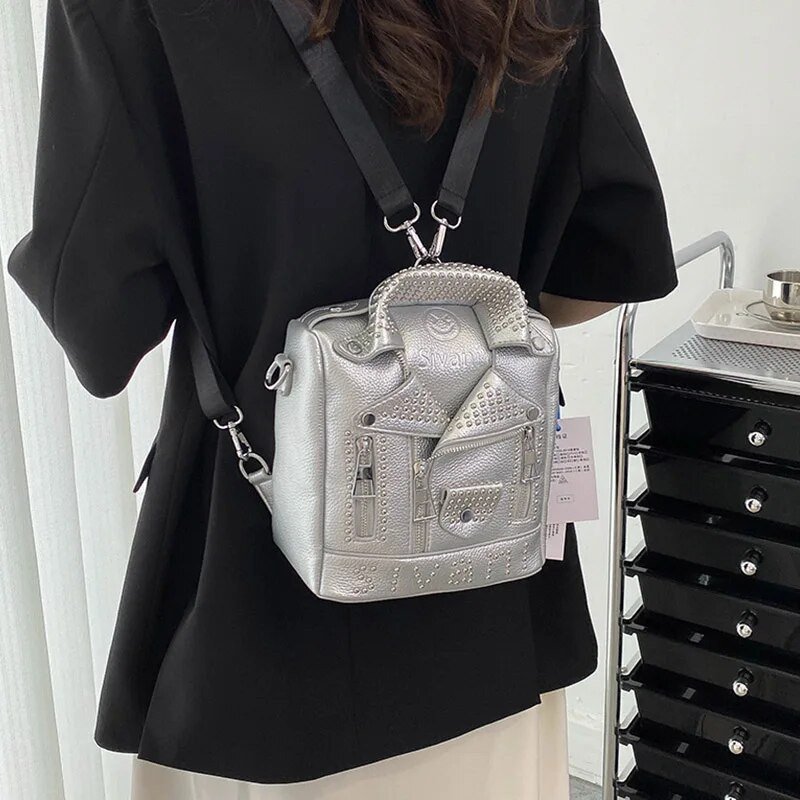 Moodne jakk Disain Õlakotid Need Riided Kuju Naiste Käekott Brändi Disainer Lady Crossbody Bag Luksuslik Väike seljakott