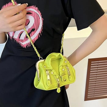 Модно яке Дизайн чанта Crossbody Форма на нитове Дамска чанта Портмоне Маркова дизайнерска дамска чанта за рамо Луксозна дамска чанта