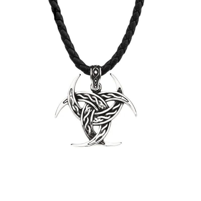 Odino rago kaklo pakabukas vyrų Šiaurės vikingų keltų amuletas karoliai vyriški skandinaviški papuošalai