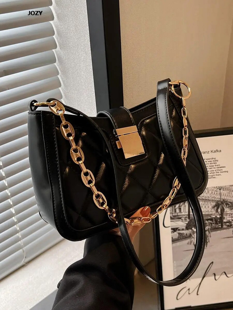 Laisvalaikio mada 2023 m. Naujos madingos moteriškos rankinės ant pečių Klasikinės paprasto stiliaus Crossbody Aukštos kokybės vintažinės moteriškos PU rankinės Veikia