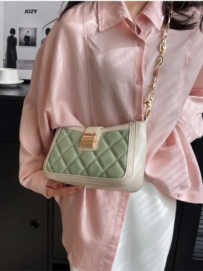 Laisvalaikio mada 2023 m. Naujos madingos moteriškos rankinės ant pečių Klasikinės paprasto stiliaus Crossbody Aukštos kokybės vintažinės moteriškos PU rankinės Veikia