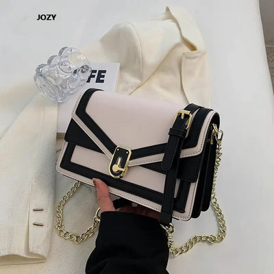 Naistele Moodne mitmekülgne ketikott, uus 2023. aasta kvaliteetne lihtsas stiilis nahast õlakott Luksusliku disainiga naiste käekott