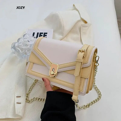 Naistele Moodne mitmekülgne ketikott, uus 2023. aasta kvaliteetne lihtsas stiilis nahast õlakott Luksusliku disainiga naiste käekott