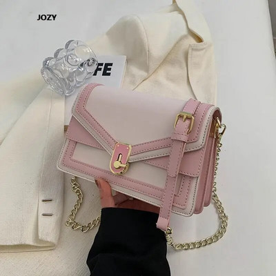 Naistele Moodne mitmekülgne ketikott, uus 2023. aasta kvaliteetne lihtsas stiilis nahast õlakott Luksusliku disainiga naiste käekott