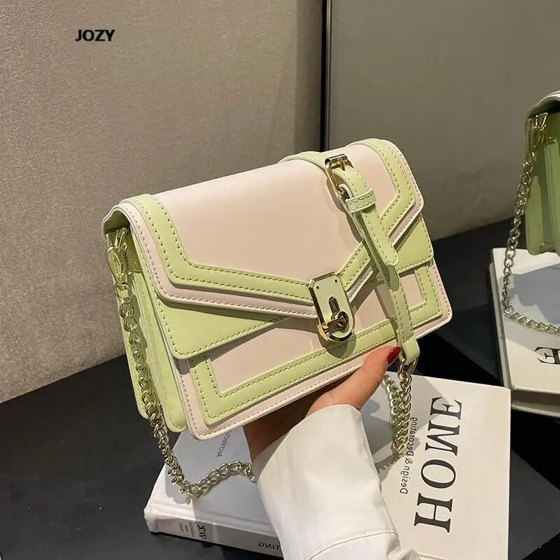 Naistele Moodne mitmekülgne ketikott, uus 2023. aasta kvaliteetne lihtsas stiilis nahast õlakott Luksusliku disainiga naiste käekott