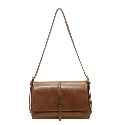 Õla- ja ristkehaga PU kotid 2024 Uus kvaliteetne moodne tõmblukuga kott naistele Bolso Bandolera De Alta Calidad