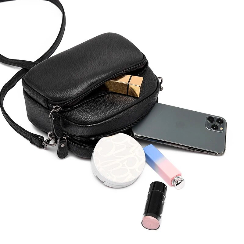 Lehmanahast naiste käekott Naistele Uued Mood Naiste Crossbody kotid Naistele Suure mahutavusega õlakott Naistele