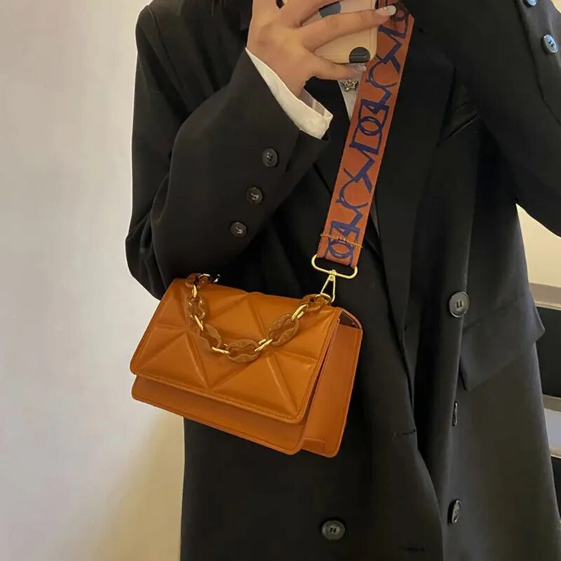 Madinga maža moteriška rankinė ant pečių PU odos kryžminio kūno krepšiai moterims 2023 mados dizainerių rankinės Mobiliojo telefono piniginė