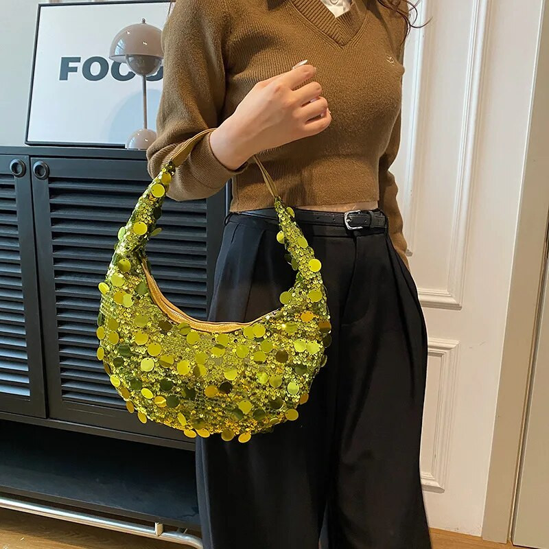 2024. aasta Korea moodne kaenlaaluse kott Naiste litritega õlakott, luksuslik disain käekott Naiste rahakott Rahakott huulepulgakott