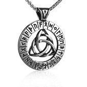 Viking Odin Rune Compass Keldi sõlme ripats kaelakee meeste Iiri sõlm roostevabast terasest kaelakee Põhjamaade Skandinaavia ehted