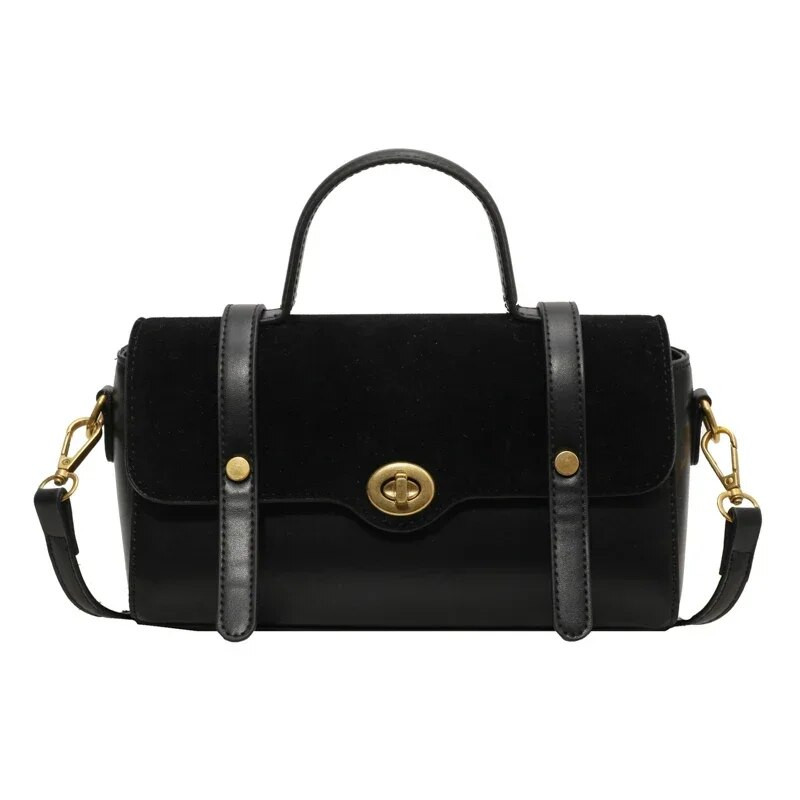 Ρετρό γυναικείες τσάντες ώμου Νέα τάση με φερμουάρ 2024 Simplicity casual ευέλικτες γυναικείες τσάντες χιαστί Bolsas Para Mujeres