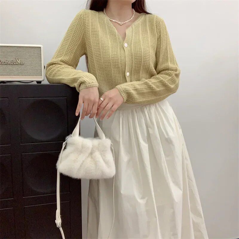 Moteriškas dirbtinio kailio pečių krepšys su PU dirželiu Lady Ruched pliušinės rankinės Pažastis Kasdienis kvadratinis Crossbody Winter