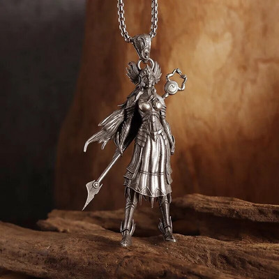 Valkirijos Šiaurės mitologijos pakabukas Odino duktė globėja deivė karoliai vyrų ir moterų mados amuletas papuošalai gimtadienio dovana