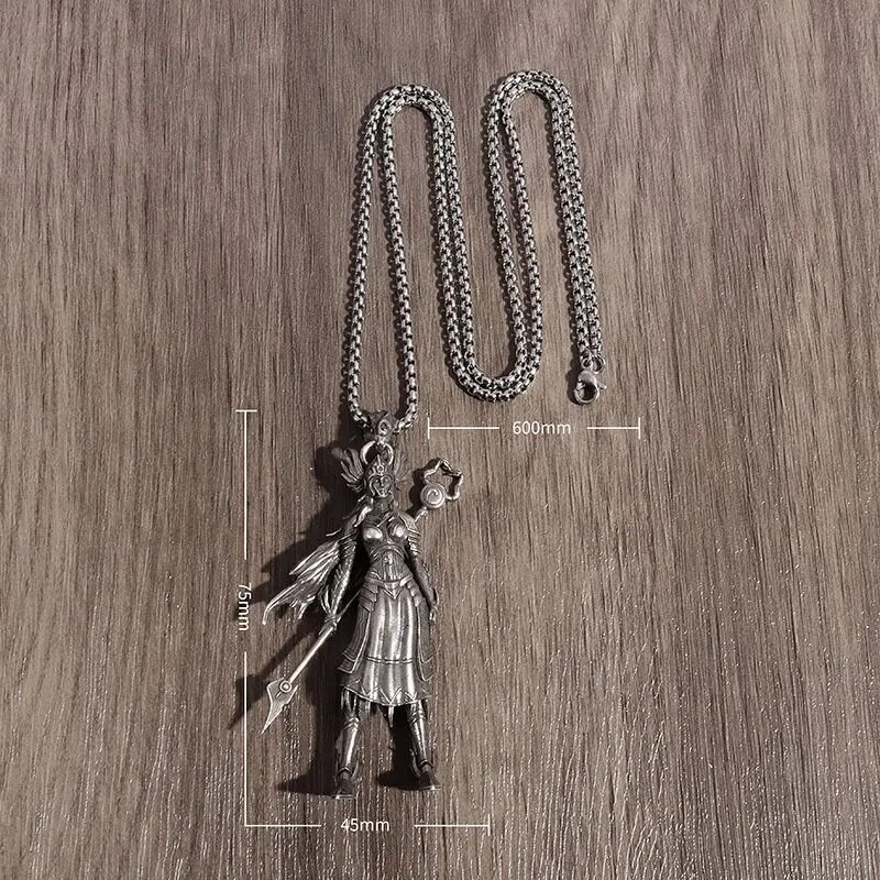 Valkirijos Šiaurės mitologijos pakabukas Odino duktė globėja deivė karoliai vyrų ir moterų mados amuletas papuošalai gimtadienio dovana