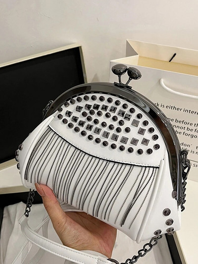 Naiste kott Uus stiil Neet Tutt Moodne Shell kott Korea Style Õlakott Kett Käekott Kvaliteetne Luksus Disainer