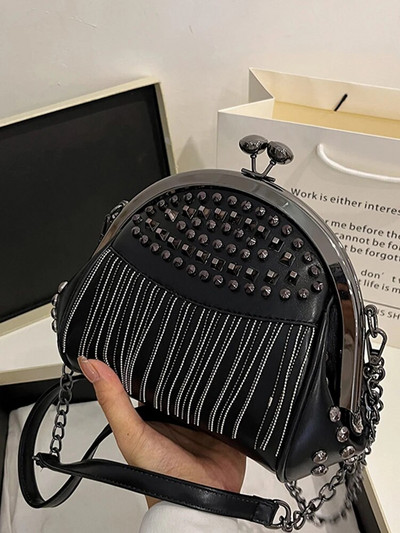 Naiste kott Uus stiil Neet Tutt Moodne Shell kott Korea Style Õlakott Kett Käekott Kvaliteetne Luksus Disainer