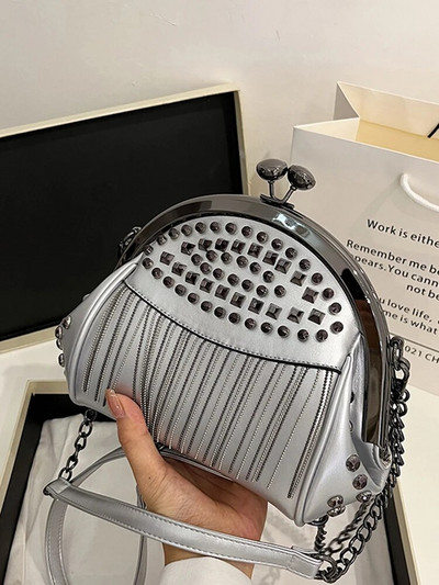 Naiste kott Uus stiil Neet Tutt Moodne Shell kott Korea Style Õlakott Kett Käekott Kvaliteetne Luksus Disainer