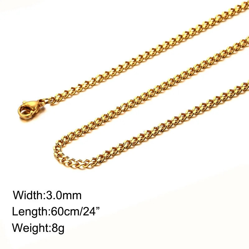 Vnox madingas Hexagram kaklo pakabukas vyrui Aukštos kokybės nerūdijančio plieno Dovydo žvaigždės formos 24 colių grandinėlės vyriški papuošalai